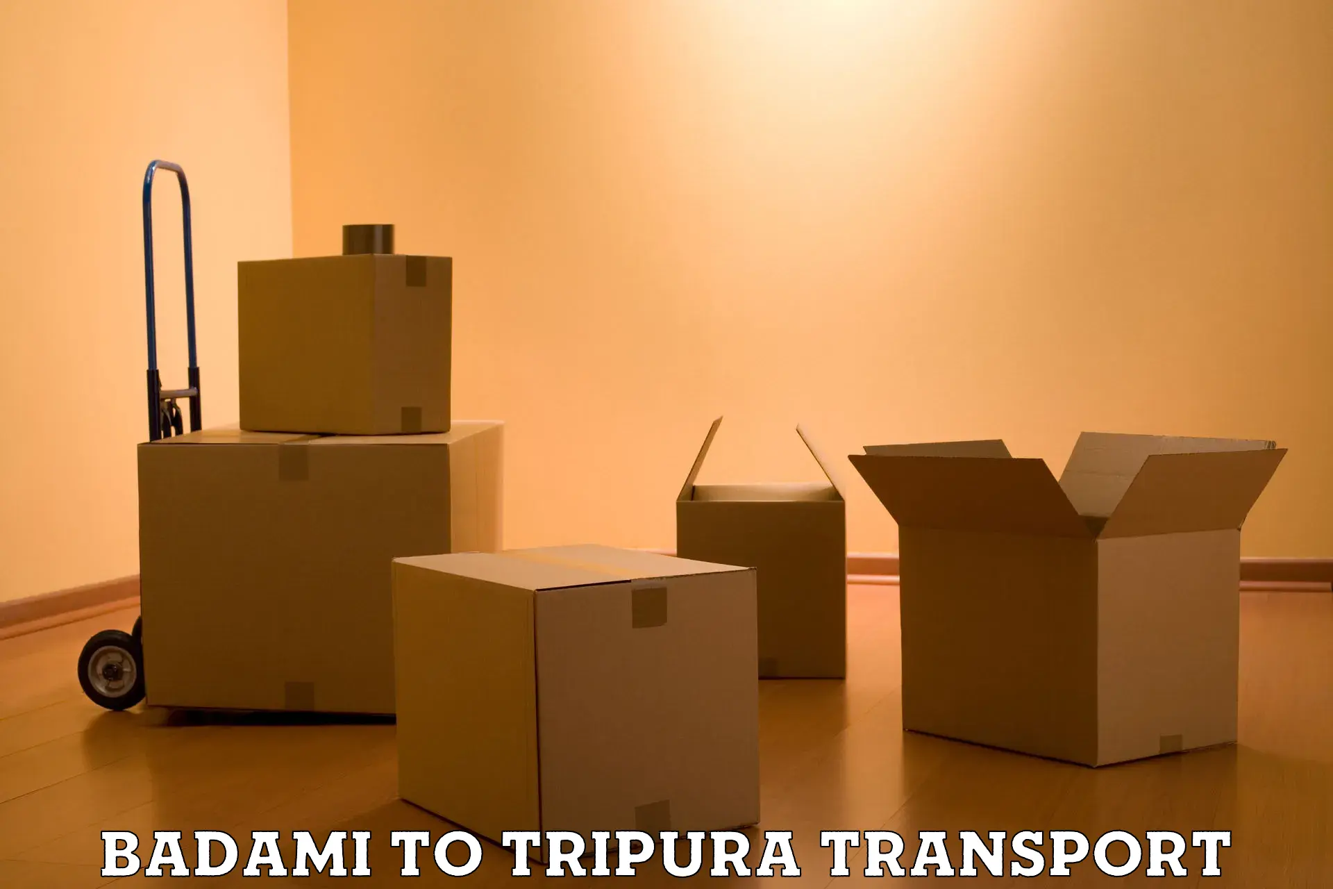 Package delivery services Badami to Tripura