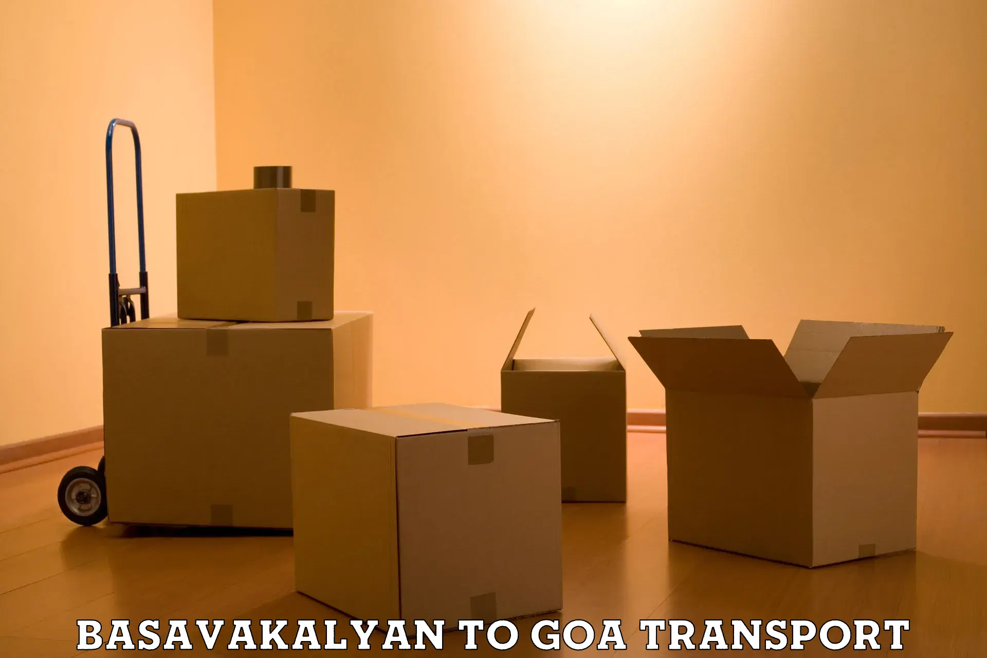 Two wheeler parcel service Basavakalyan to NIT Goa
