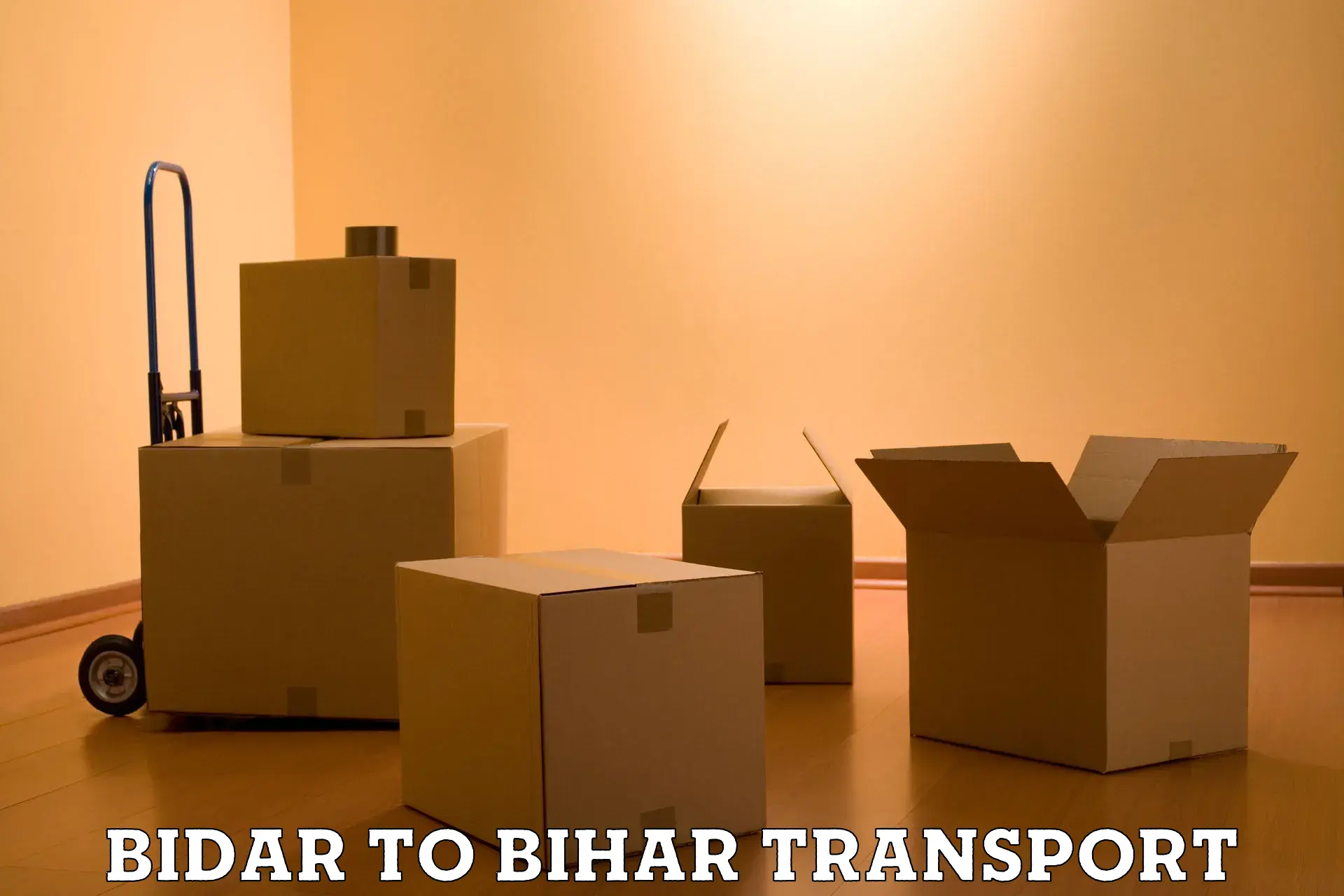 Air cargo transport services Bidar to Arwal