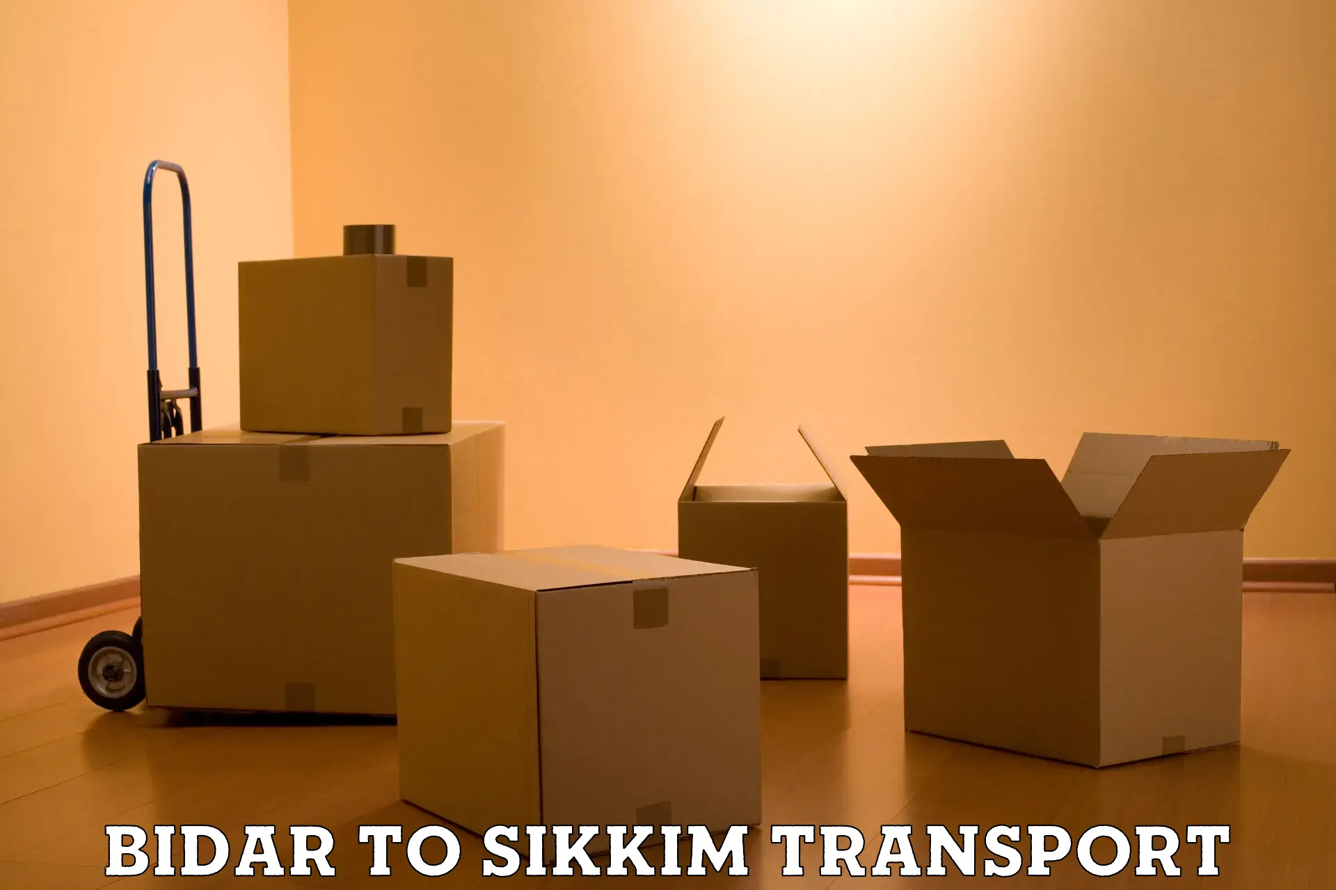 Container transportation services Bidar to West Sikkim