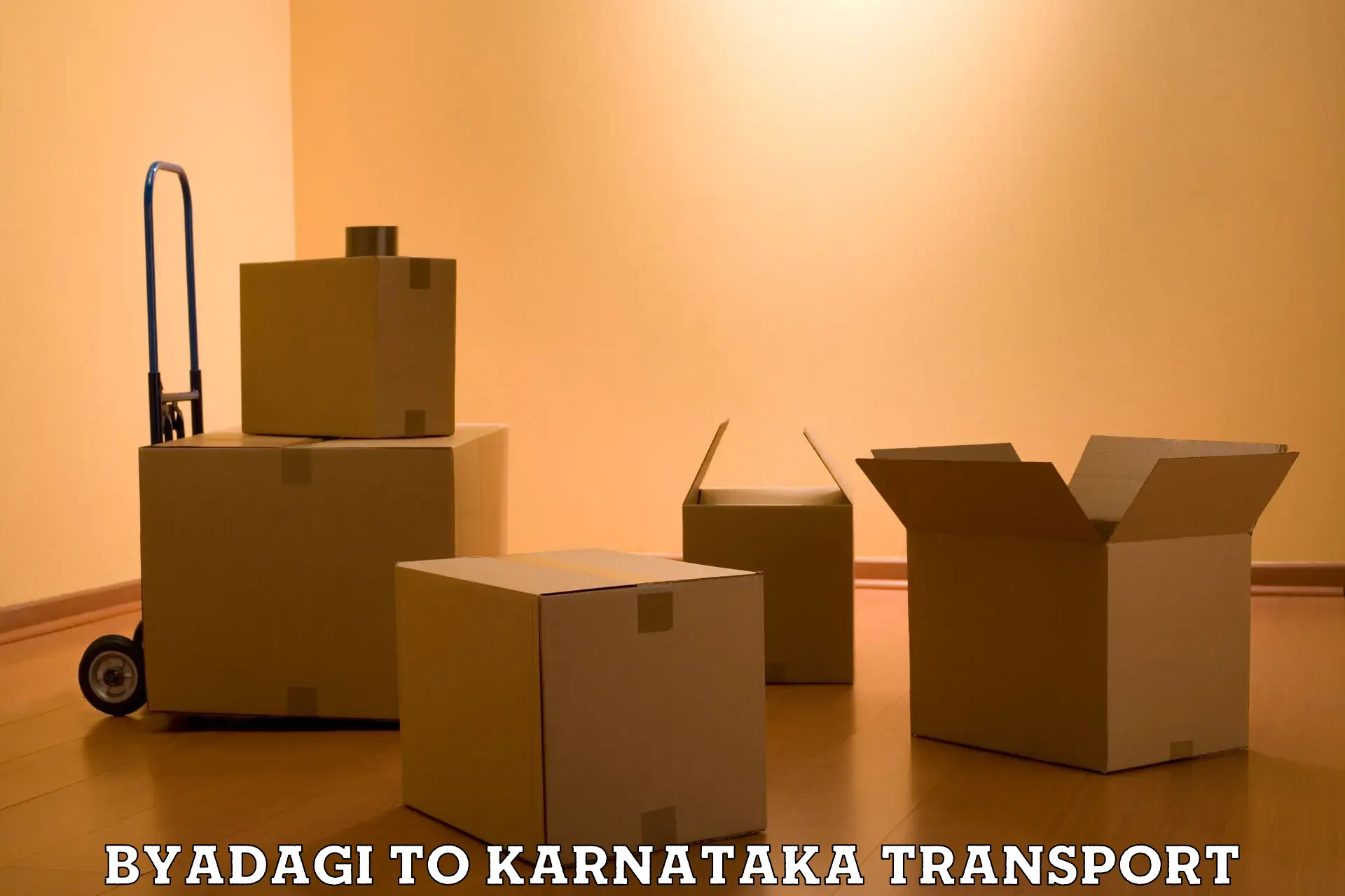 Online transport Byadagi to Kanjarakatte