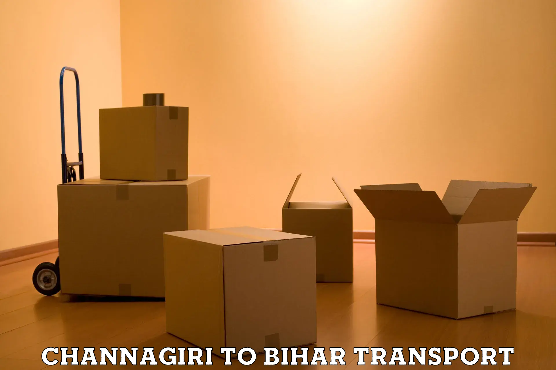 India truck logistics services in Channagiri to Bahadurganj