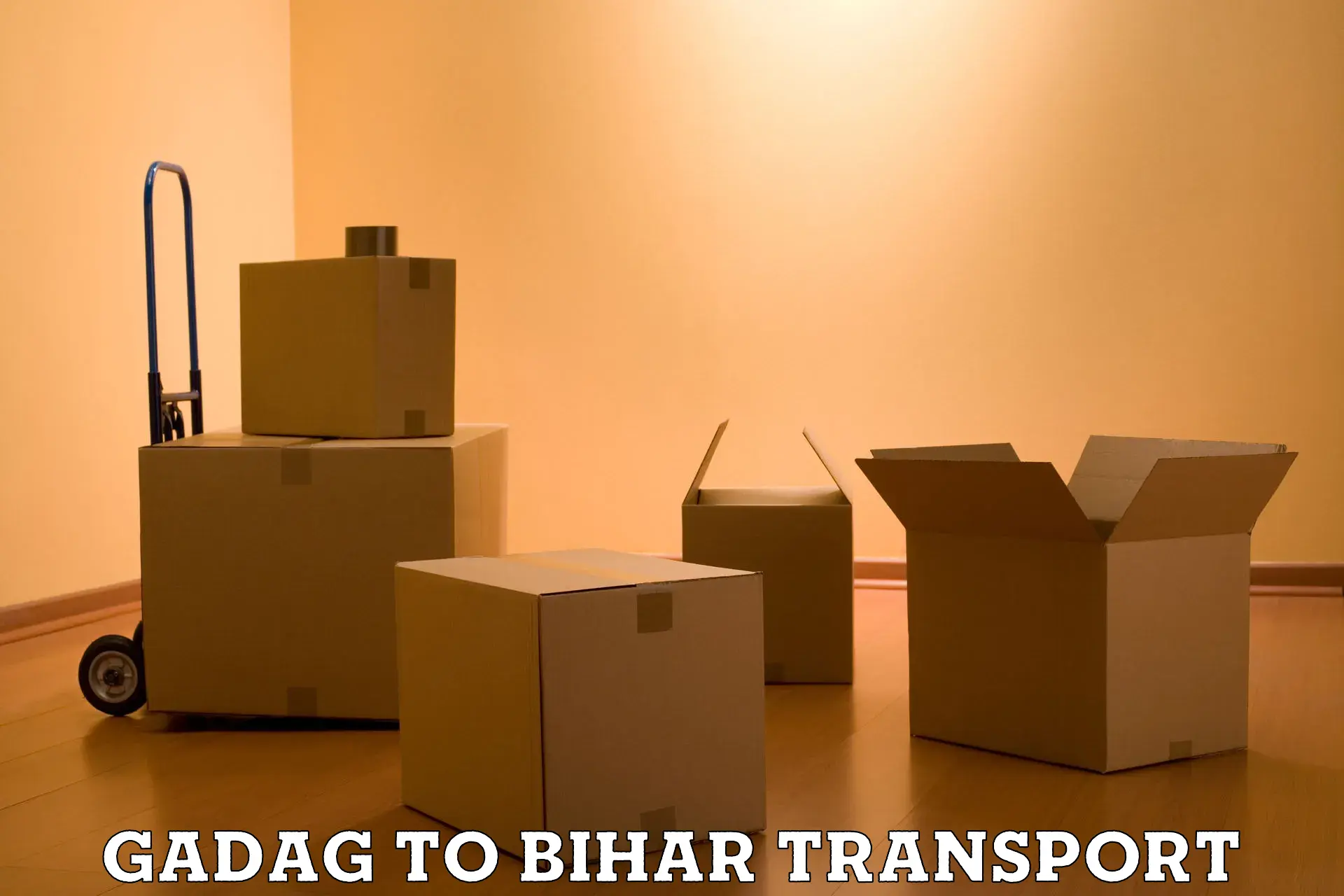 Daily transport service Gadag to Barbigha