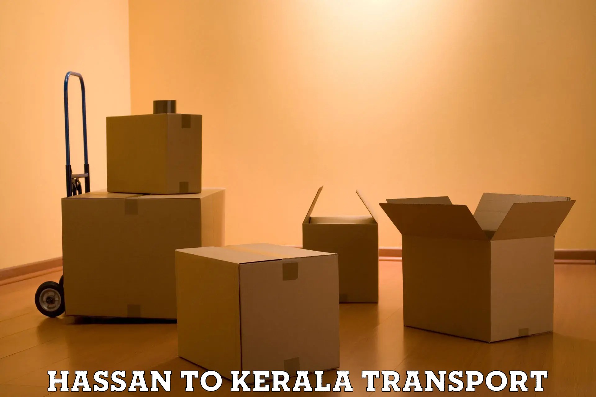 All India transport service Hassan to Neyyattinkara