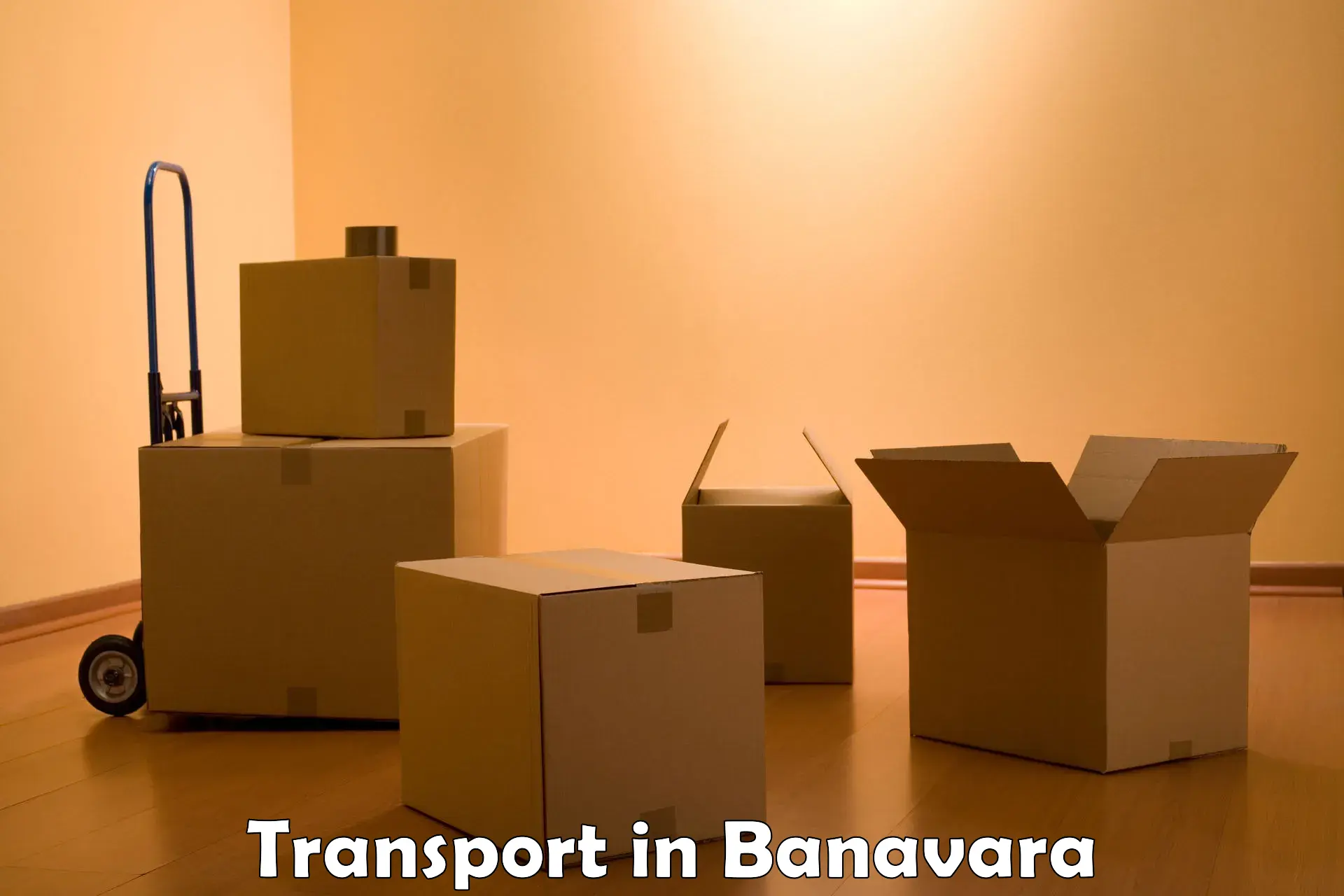 Intercity goods transport in Banavara