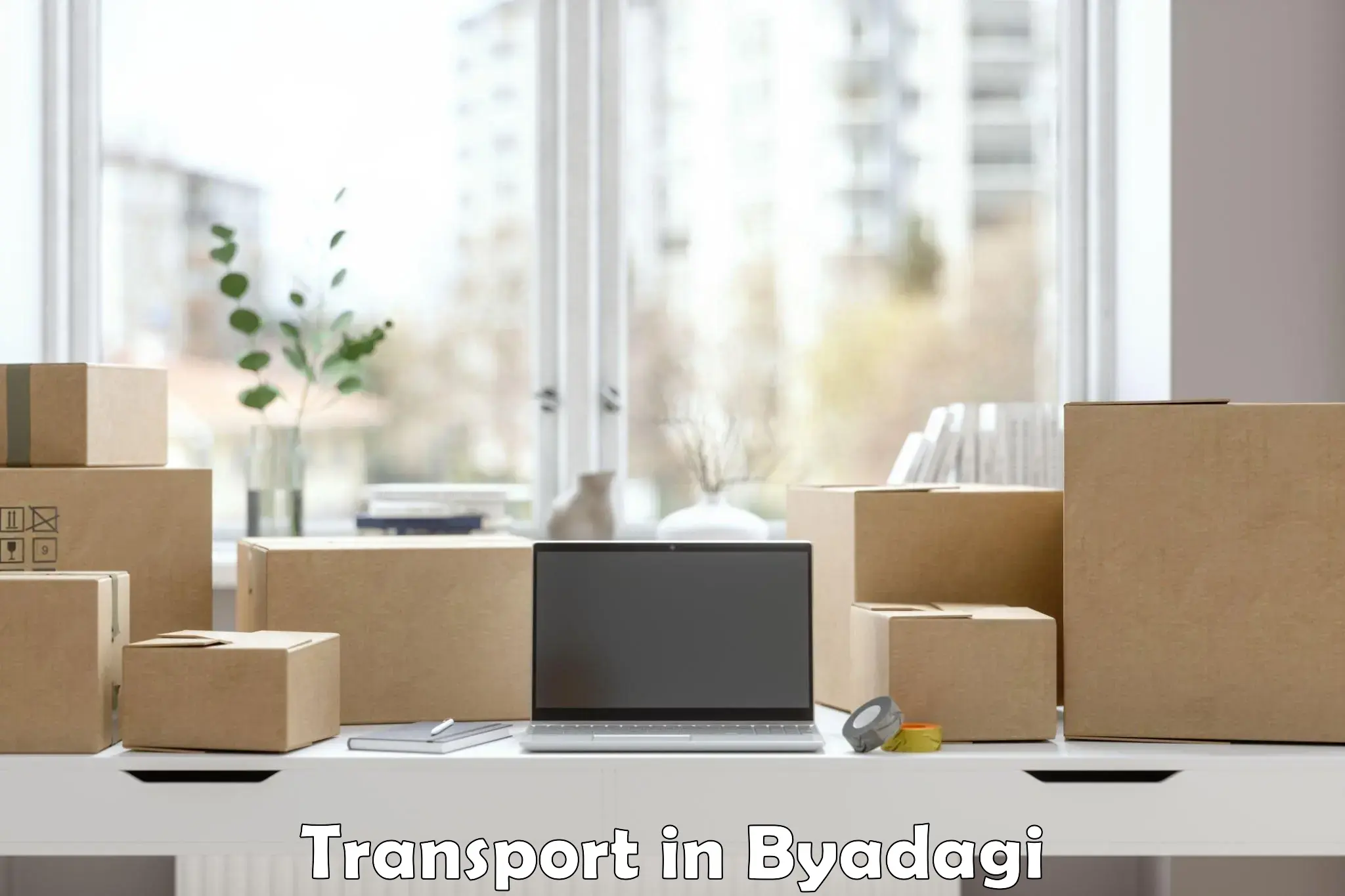 Part load transport service in India in Byadagi